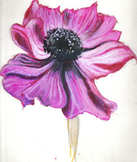 painted flower